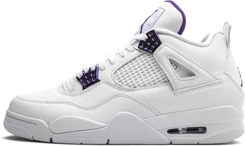 Vista 35 de Nike Jordan 4 Retro - Tenis para hombre, talla Beige/Rojo/Verde