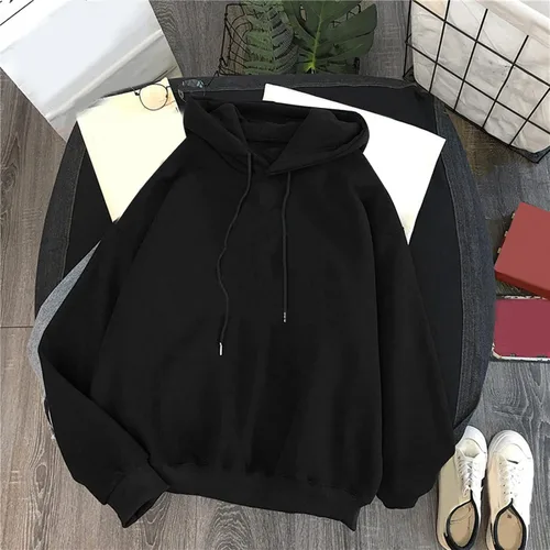 Vista 2 de Sudaderas con capucha para mujer, diseño gráfico, lindo estampado de dibujos animados, sudadera con capucha de manga larga con bolsillo