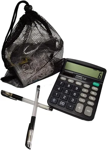 Vista 3 de Bolsas de almacenamiento de malla de nailon multiusos con cordón para pelotas de golf, juguetes, herramientas, viajes, actividades al aire libre