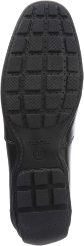 Vista 4 de Geox Mocasín de conducción Monet19 para hombre Cuero negro