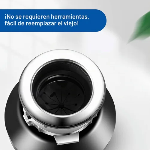 Vista 4 de Protector contra Salpicaduras para Triturador de Basura, Deflector de Fregadero, Accesorios de Repuestos para Triturador de Desechos de Alimentos