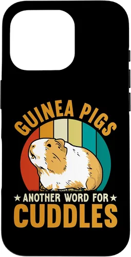 Vista 20 de Guinea Pigs Another Word For Cuddles Case for iPhone 16