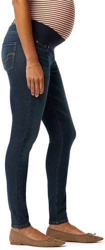 Vista 2 de Signature by Levi Strauss & Co. Gold Pantalones de mezclilla ajustados de maternidad para mujer