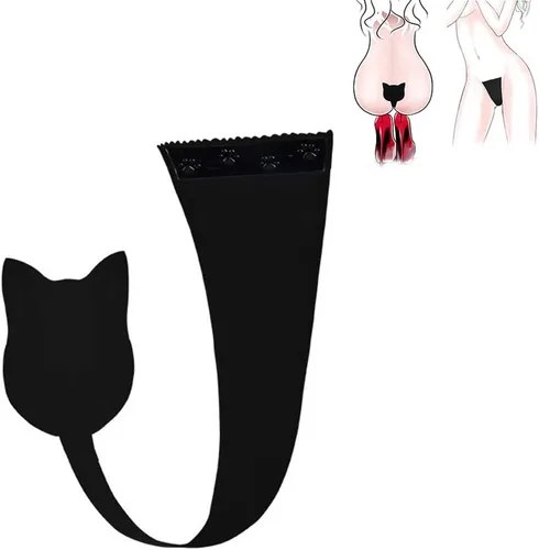 Vista 3 de HTRUIYA Womens C String Invisible Panty Cat Shaped Self Adhesive Strapless Thong Seamless Mini Underwear