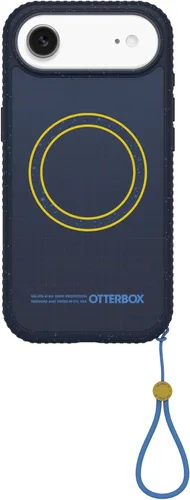 Vista 7 de OtterBox Sole Series - Carcasa para iPhone 16, color negro Funda protectora para iPhone con bordes de banda de rodadura, con bucle para el dedo