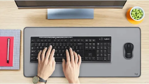 Vista 6 de Logitech Combo de teclado y mouse inalámbricos MK270 - Paquete de 4