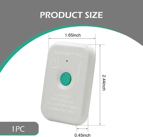 Vista 2 de Herramienta TPMS, herramienta de programación de sensor de monitoreo de presión de neumáticos, repuesto de instrumento de reinicio de presión