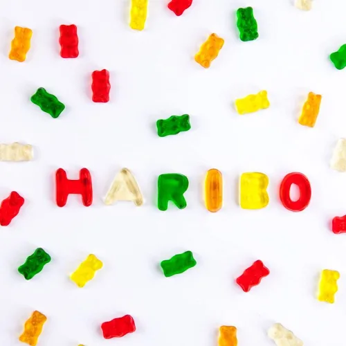 Vista 8 de HARIBO Goldbears, caramelos de gomitas, bolsas de 5 onzas (12 paquetes) Sabores variados