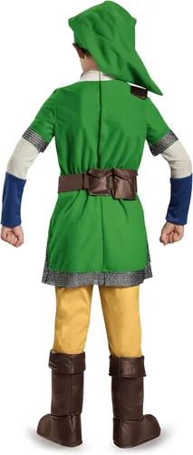 Vista 2 de Disfraz de Link de lujo para niños.