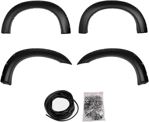 Vista 12 de GRAND ORANGE 4 guardabarros compatibles con modelos Ford F250 F350 Super Duty 1999-2007 (no compatibles con modelos duales), accesorios texturizados
