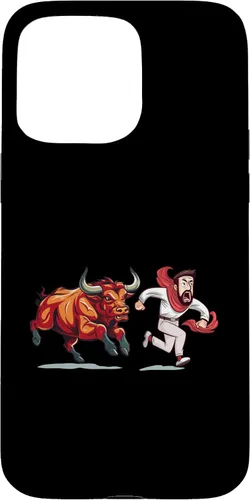 Vista 27 de Funda para iPhone 15 Pro Saint Fermin Bulls Running