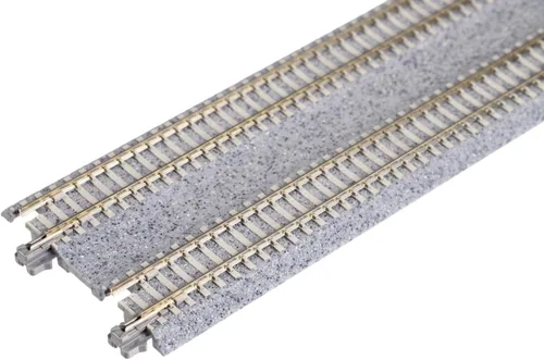 Vista 3 de Kato USA Inc. N 7-5/16 Bridas concretas rectas de doble pista 2 KAT20012 N Track