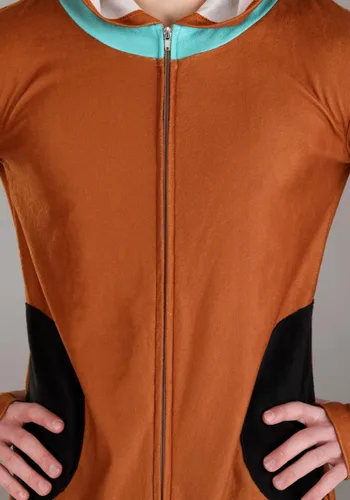 Vista 4 de Disfraz de Traje Enterizo para Adultos de Scooby Doo Multicolor