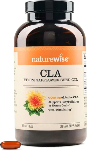 Vista 11 de Naturewise CLA 1250 softgels, 0.035 oz, CLA100-90-US-A, 1, 1
