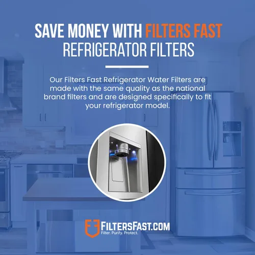 Vista 3 de Filters Fast PH21220 Reemplazo compatible para Everydrop EDR8D1, cartucho de filtro de carbono para refrigerador para dispensador de agua