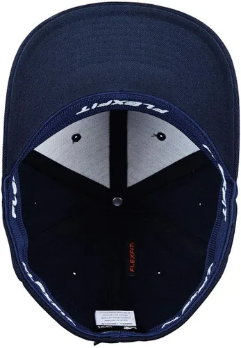Vista 7 de Kangol Gorra de béisbol de lana Flexfit para hombre, mujer Azul oscuro
