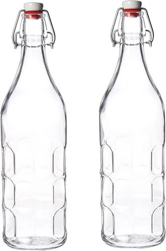 Vista 9 de Bormioli Rocco Moresca - Botella de 33.75 onzas, transparente, individual