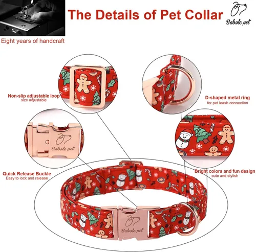 Vista 254 de Collar para perros del 4 de julio, collares patrióticos azules para cachorros y perros pequeños, ligero y ajustable 1776 collares para cachorros