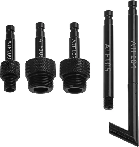 Vista 6 de 5 piezas de adaptadores de llenado ATF, adaptador de llenado de aceite de transmisión automática compatible con VW Audi 09G 01J CVT DSG