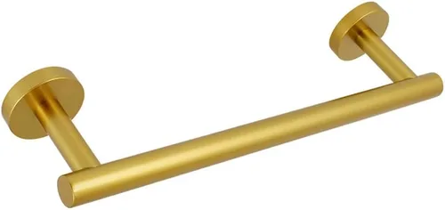 Vista 32 de kimzcn Toallero de mano negro mate de 9 pulgadas SUS 304 de acero inoxidable para montaje en pared de baño