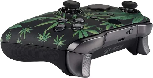 Vista 4 de Controlador personalizado Elite Series 2 compatible con Xbox One Xbox Series S y Xbox Series X Weeds
