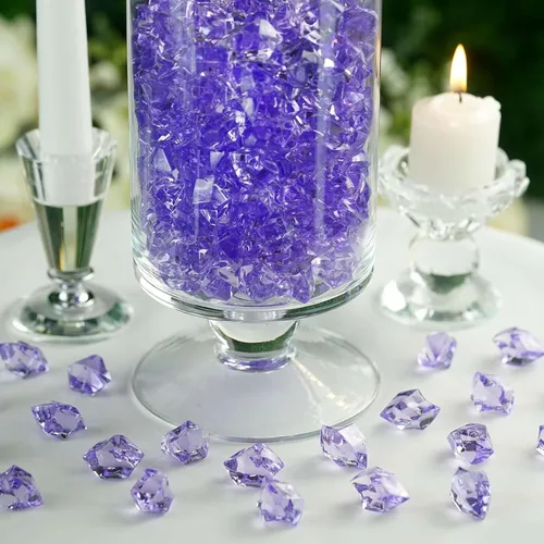 Vista 11 de Efavormart - 400 piezas de jarrón de cristal acrílico transparente para decoración de mesa para banquetes, eventos, decoraciones de fiesta