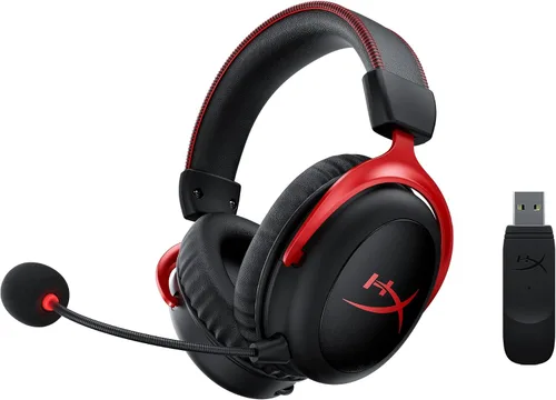 Vista 8 de Auricular para juegos HyperX Cloud II con sonido envolvente 7.1., Metal (Gun Metal)