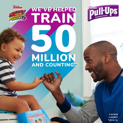 Vista 5 de Pull-Ups Learning Designs - Pantalones de entrenamiento para ir al baño para niños, 4T-5T (38-50 libras), 18 unidades (el embalaje puede variar)