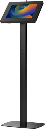 Vista 8 de Soporte de piso delgado - Soporte para tableta con pantalla de quiosco de 360 grados CTA - Acceso al cargador y bloqueo para iPad mini A17 Pro