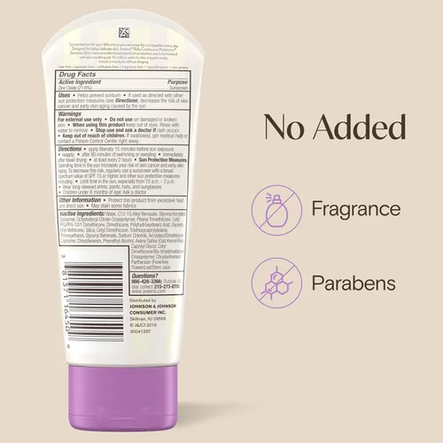 Vista 8 de Aveeno Baby - Protector solar de óxido de zinc SPF 50 para bebés con piel sensible, protección solar de amplio espectro, sin desgarros, resistente