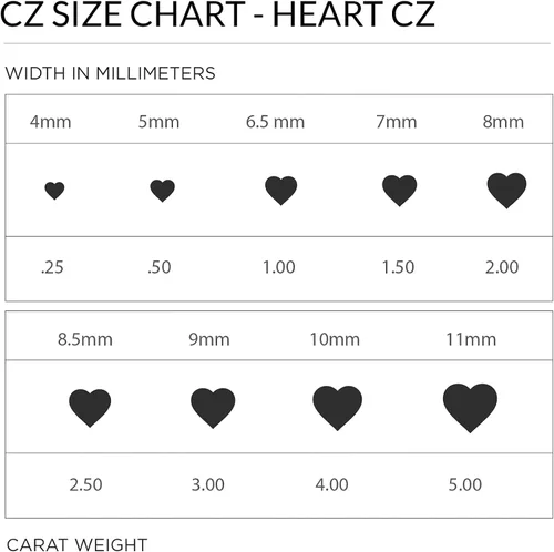 Vista 5 de Pequeños pendientes de tuerca de corazón AAA CZ para las mujeres adolescentes de 14 K oro real con tuerca de imitación de piedras preciosas
