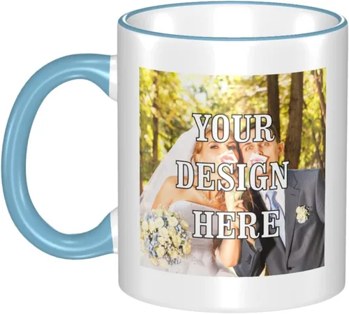 Vista 13 de Taza de café personalizada, tazas personalizadas con logotipo y foto, taza personalizada, diseña tu propia taza de café personalizada, regalos