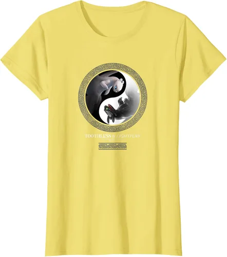 Vista 31 de Cómo entrenar a tu dragón 3 Yin Yang Dragon Camiseta