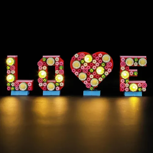 Vista 9 de LIGHTAILING Luz para Lego- 10328 Ramo de Rosas - Kit de iluminación LED compatible con el modelo de bloques de construcción Lego - No incluye