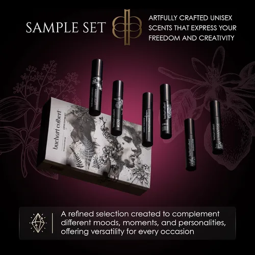 Vista 6 de Expressions Gift Set Eau de Parfum - Set de fragancias Nicho con 6 perfumes de 0.17 fl oz - Muestra unisex con aromas cítricos, florales, picantes