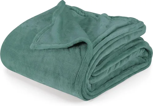Vista 25 de Utopia Bedding Manta de forro polar negro, tamaño individual, ligera, mullida, suave, antiestática de microfibra (60 x 80 pulgadas)