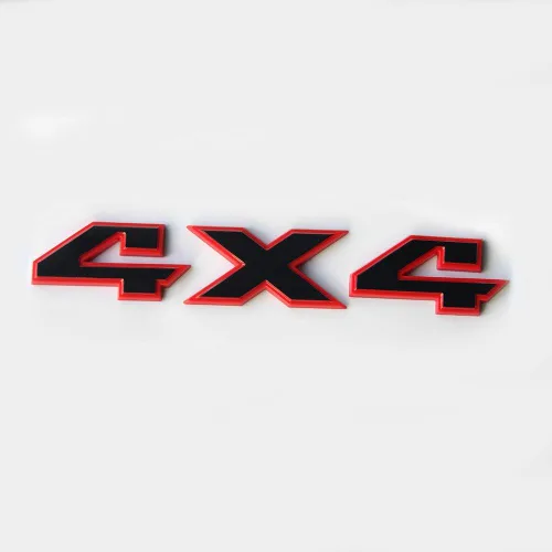 Vista 5 de yoaoo® 1 OEM RAM cromado 4 x 4 Emblema Insignia 3d emblema Decal Placa Plana