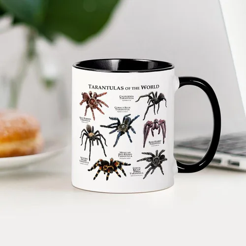 Vista 4 de CafePress Tarantulas Of The World Taza de café de cerámica (11 oz)