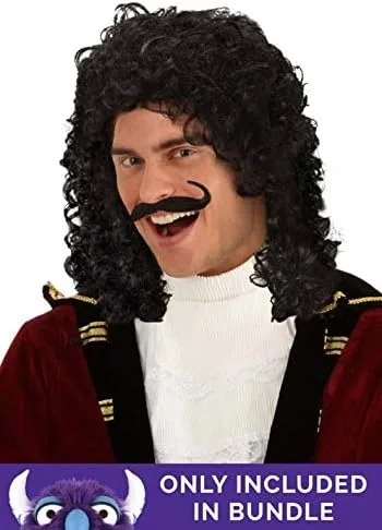 Vista 4 de Disfraz de pirata de Capitán Blackheart para hombre