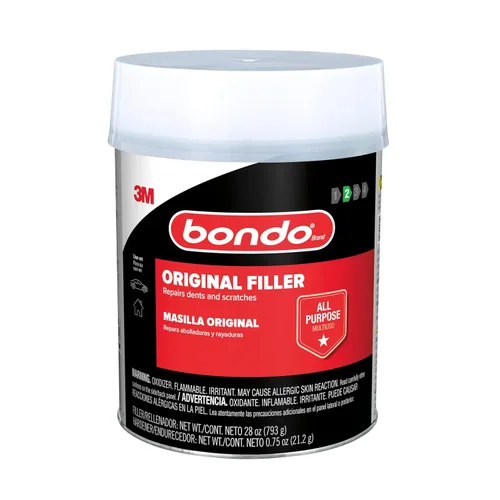 Vista 4 de Relleno ligero para carrocería, de Bondo, 1 galón