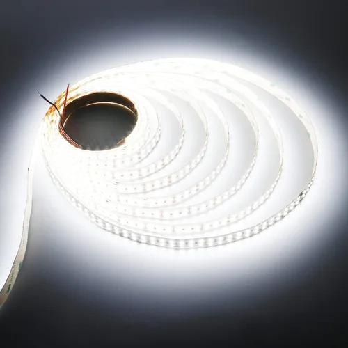 Vista 12 de JOYLIT Tira LED de 24 V 3000 K blanco cálido doble fila 16.4FT 792LM/FT UL listado