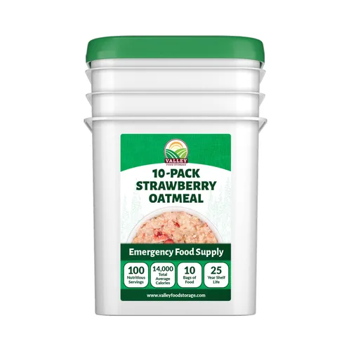 Vista 20 de Kit de suministro de alimentos a largo plazo de 180 días 2,100 porciones, +75g de proteína diaria y +1,800 calorías por día Alimentos
