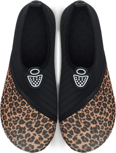Vista 5 de QACOHU Zapatos de agua para hombre y mujer, zapatos de agua de secado rápido para buceo, surf, natación, playa, yoga