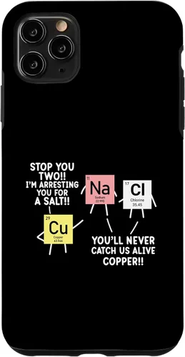 Vista 4 de Carcasa gráfica para iPhone 12 mini Chemistry Lover A Salt Science Teacher Student