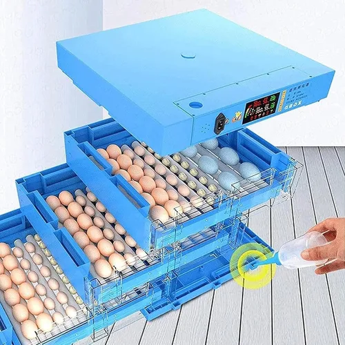 Vista 8 de 56-392 Egg Incubator with Automatic Egg Turning and Water Filling, Humidity Control Temperature Incubator for Hatching Chicken, Duck, Goose and Bird
