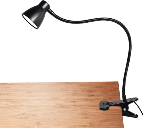 Vista 10 de Lámpara de lectura con clip de CeSunlight, lámpara de abrazadera para escritorio, 3000 – 6500K, temperatura de color ajustable, 6 modos