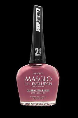 Vista 3 de MASGLO GEL EVOLUTION - Esmalte de uñas efecto gel, no requiere lámpara UV/Led, duración de hasta 12 días, 3 tonos de color - Effecto Gel sin