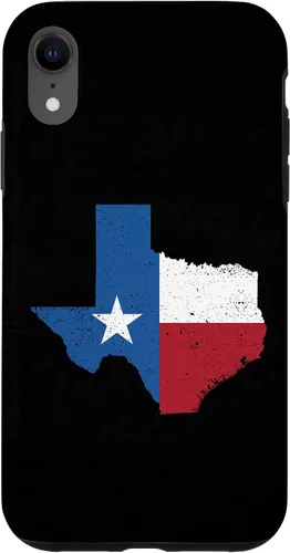 Vista 25 de Funda para iPhone 17 con la bandera del estado de Texas, diseño vintage de Texas, Estados Unidos