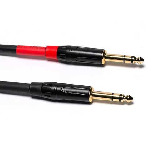 Vista 5 de Cable XLR de 1/4 de pulgada a 3 pines, cable equilibrado de micrófono TRS macho a XLR macho de 0.250 in (1 pie)