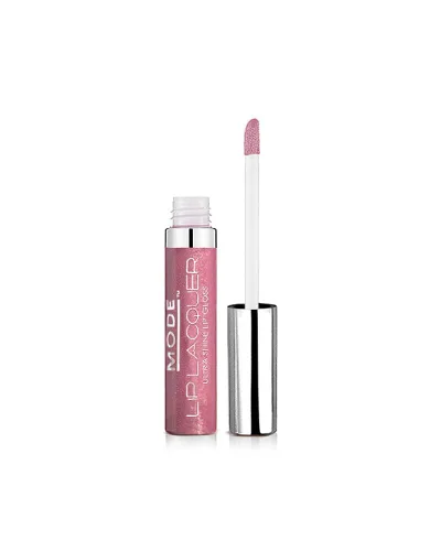Vista 7 de MODE Frosty Candy Pink Rose Pearl Laca labial Ultra Shine Brillo labial ADICCIÓN Hidratante de larga duración, color cremoso brillante, aceites